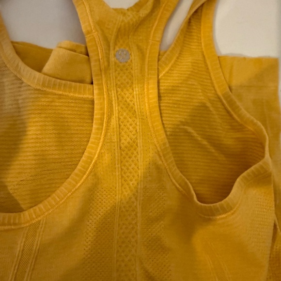 Yellow Racerback Tank Top - Picture 2 of 4